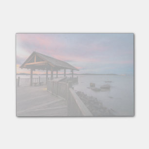 Ein schöner Sonnenuntergang Post-it Klebezettel