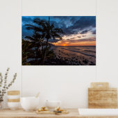 Ein schöner Sonnenuntergang Poster (Küche)