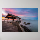 Ein schöner Sonnenuntergang Poster (Vorne)