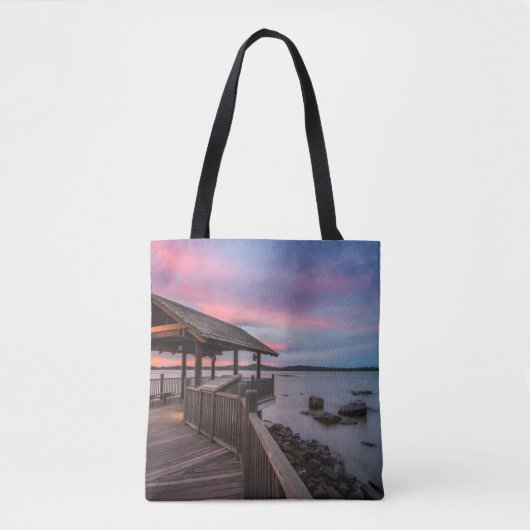 Ein schöner Sonnenuntergang Tasche (Vorderseite)