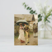 Ein schöner Sonntagmorgen Postkarte (Stehend Vorderseite)