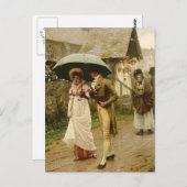 Ein schöner Sonntagmorgen Postkarte (Vorne/Hinten)