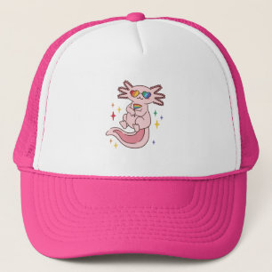 Ein schöner Stolz Axolotl Truckerkappe