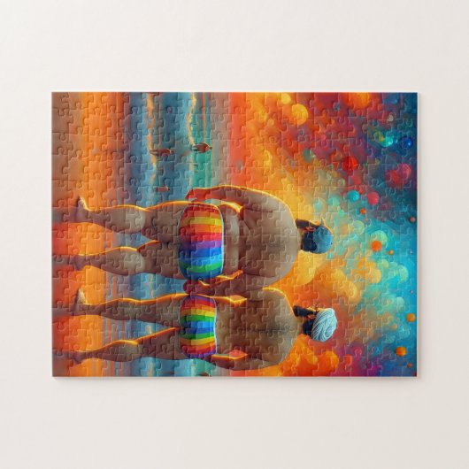 ein schöner Tag am Strand Puzzle (Horizontal)