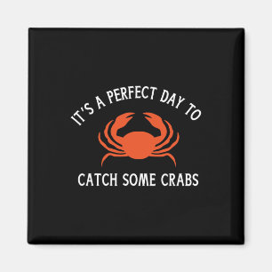 Ein schöner Tag für Crab-Liebhaber Magnet