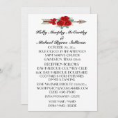 Ein schöner Tag für eine Hochzeit - Einladung (Vorne/Hinten)