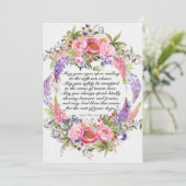 Ein schöner Tag für eine Hochzeit Einladung (Stehend Vorderseite)