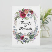 Ein schöner Tag für eine Hochzeit - Einladung (Stehend Vorderseite)