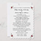 Ein schöner Tag für eine Hochzeit Einladung (Rückseite)