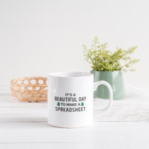Ein schöner Tag für einen Ausflug in die Zwei-Tone Zweifarbige Tasse