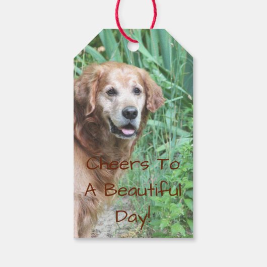 Ein schöner Tag Geschenkanhänger (Rückseite)