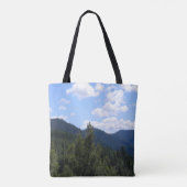 Ein schöner Tag in den Bergen...... Tasche (Rückseite)