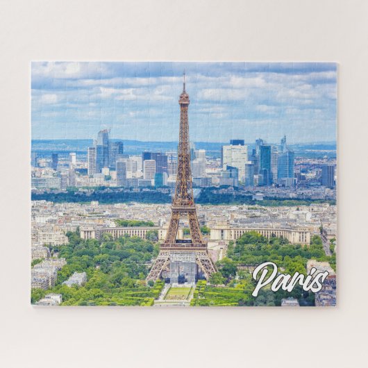 Ein schöner Tag in Paris, Frankreich Puzzle (Horizontal)