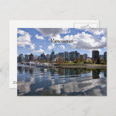 Ein schöner Tag in Vancouver, BC Postcard Postkarte (Vorne/Hinten)