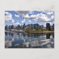 Ein schöner Tag in Vancouver, BC Postcard