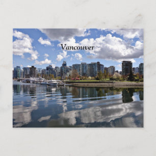 Ein schöner Tag in Vancouver, BC Postcard Postkarte
