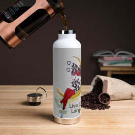 Ein schöner Tag und eine bessere Nacht im Leben Trinkflasche