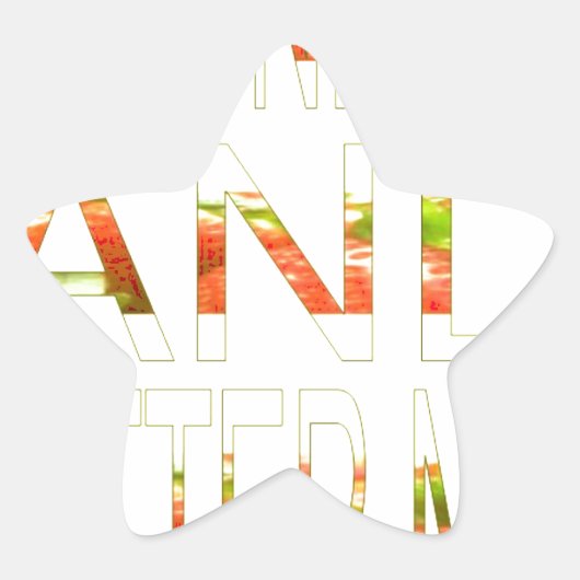 Ein schöner Tag und eine bessere Nachtkunst Stern-Aufkleber (Vorderseite)