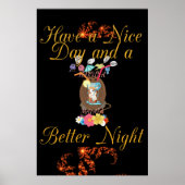 Ein schöner Tag und eine bessere Nachtzeit Poster (Vorne)