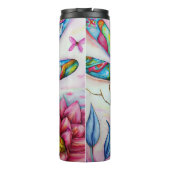 Ein schöner Tag, Wasserfarbendrachenfliege, person Thermosbecher (Rückseite)