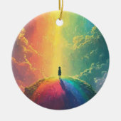 Ein schöner Traum Keramik Ornament (Vorne)