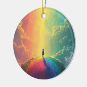 Ein schöner Traum Keramik Ornament (Links)