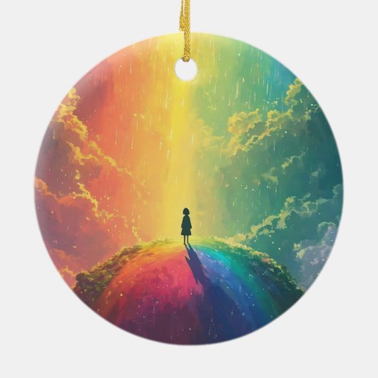 Ein schöner Traum Keramik Ornament (Hinten)