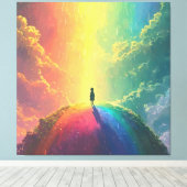 Ein schöner Traum Leinwanddruck (Insitu (Holzboden))