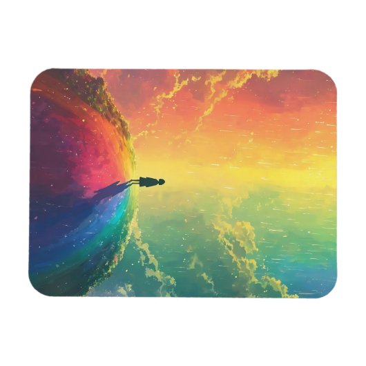 Ein schöner Traum Magnet (Horizontal)