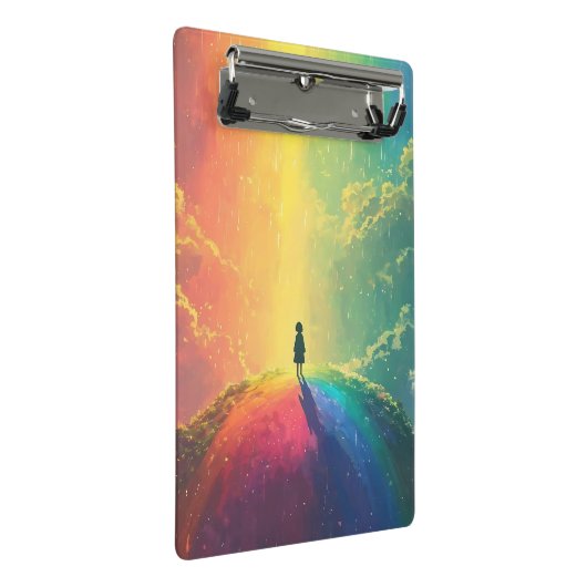 Ein schöner Traum Mini Klemmbrett (Schrägansicht)