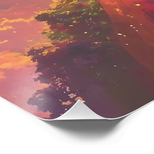 Ein schöner Traum Poster (Ecke)