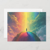 Ein schöner Traum Postkarte (Vorne/Hinten)