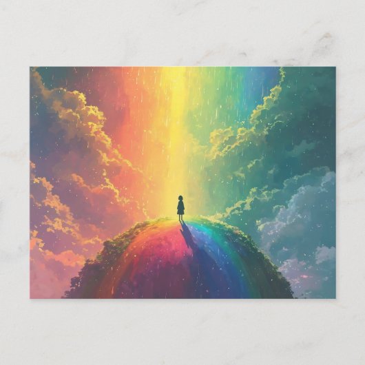 Ein schöner Traum Postkarte (Vorderseite)