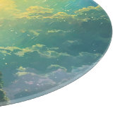 Ein schöner Traum Schneidebrett (Ecke)