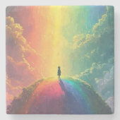 Ein schöner Traum Steinuntersetzer (Vorderseite)