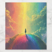 Ein schöner Traum Weinetikett (Einzelnes Label)