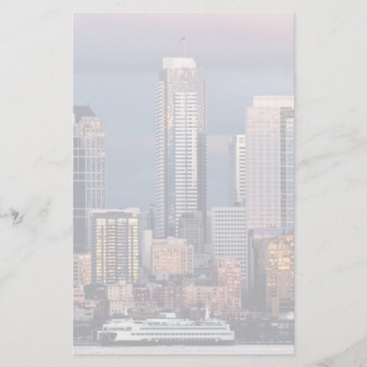 Ein schöner und dramatischer Sonnenuntergang aus d Briefpapier (Vorderseite)