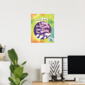 Ein schöner Vater Plaque Poster (Heimbüro)