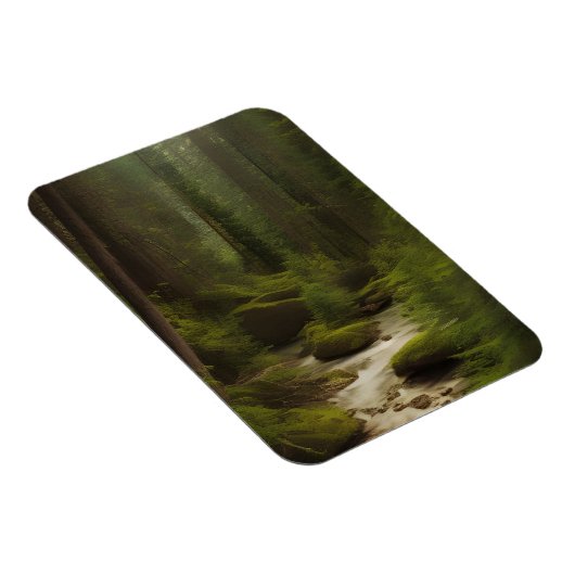 Ein schöner Waldstrom Magnet (Rechte Seite)