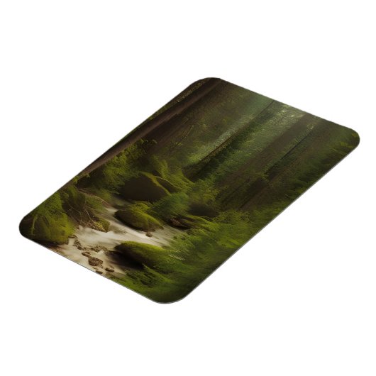 Ein schöner Waldstrom Magnet (Linke Seite)