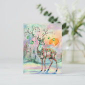 Ein schöner Weihnachtsbaum Postkarte (Stehend Vorderseite)