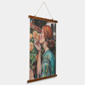 Ein schöneres Ambiente Wandteppich Mit Holzrahmen (Gewinkelt)