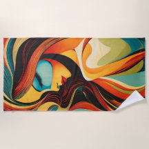 Ein schönes abstraktes Porträt