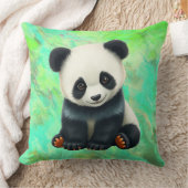 Ein schönes Baby Panda Kissen (Decke)