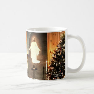 Ein schönes Bärn-Fluss-Kirchen-Weihnachten Kaffeetasse