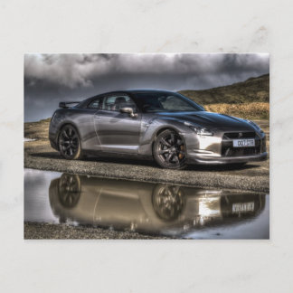 Ein schönes Bild eines schönen Stücks Motor en Postkarte
