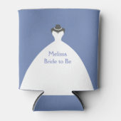 Ein schönes Brautparty Dosenkühler (Vorderseite)