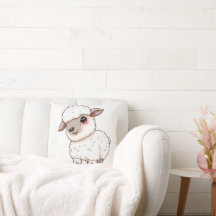 Ein schönes Cartoon-Schaf