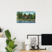 Ein schönes Chautauqua Lake Residence Poster (Heimbüro)