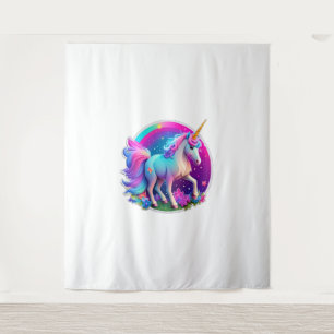 Ein schönes Einhorn Wandteppich